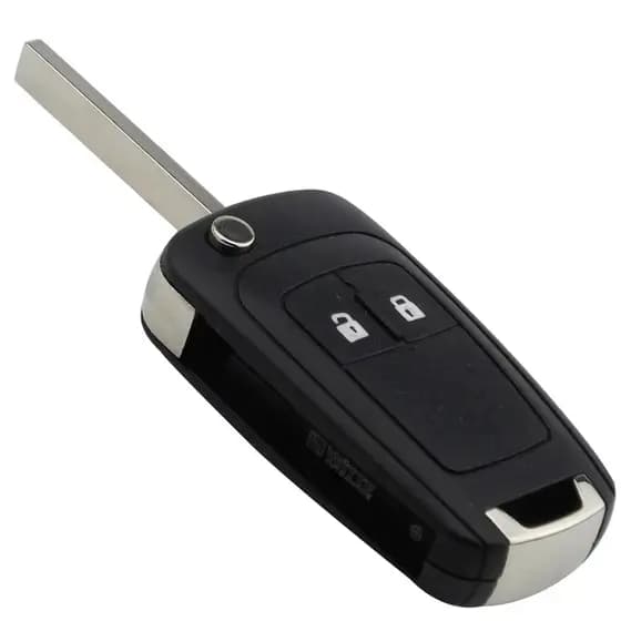 Carcaça Chave Canivete GM 2 Botões Onix Spin Cruze Cobalt Prisma Completo