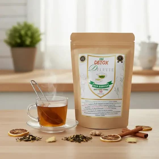 CHÁ DETOX DELETTE 50 GRAMAS
