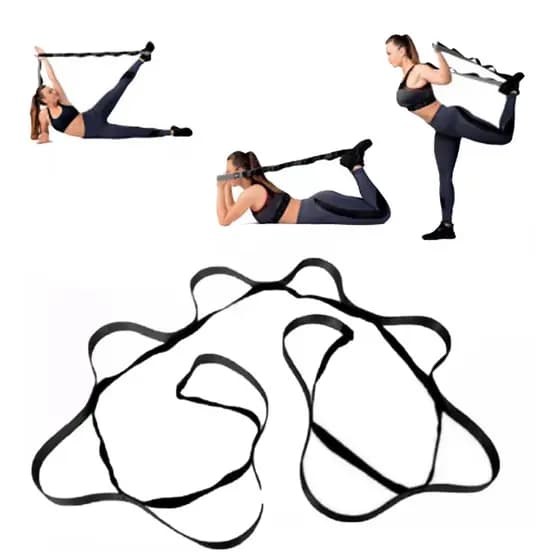 Fita Para Alongamento Faixa Fisioterapia Pilates Yoga Strap