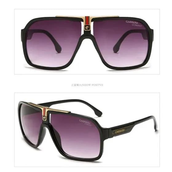 Óculos de Sol Unissex Proteção UV400 Masculino Feminino Lente Degradê Premium