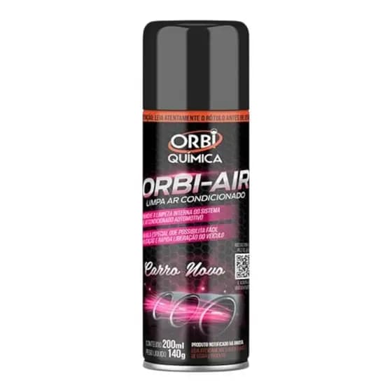 Higienizador Ar Condicionado Carro Novo Orbi Quimica 200ml