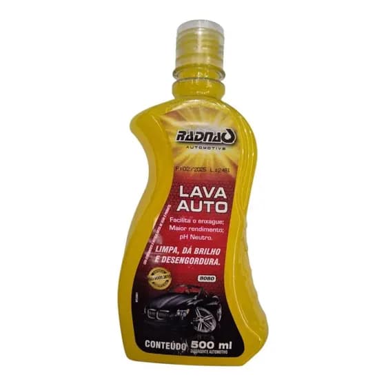 Shampoo Automotivo Concentrado Lava Auto Radnaq 500ml