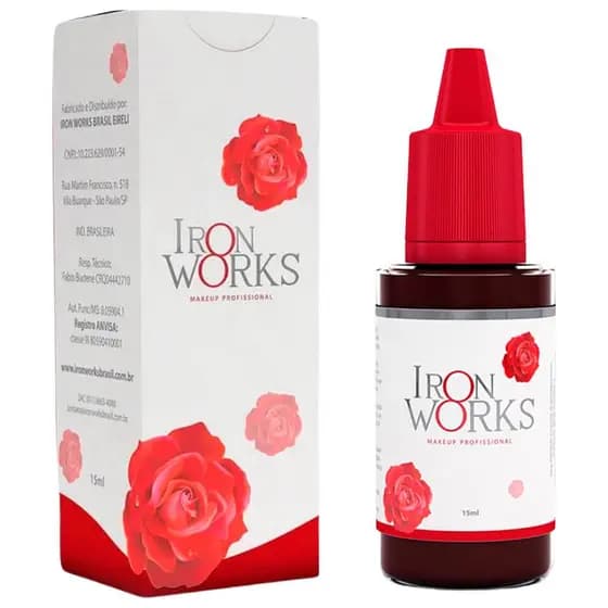 Pigmento Iron Works 15ml Marrom Café Micropigmentação
