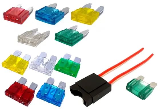 Fusível Lamina e Mini 10 15 20 25 30 Amp 10 de cada + Brinde