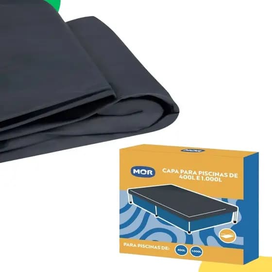 Capa para Piscina Infantil 400 e 1.000 Litros Retangular Mor