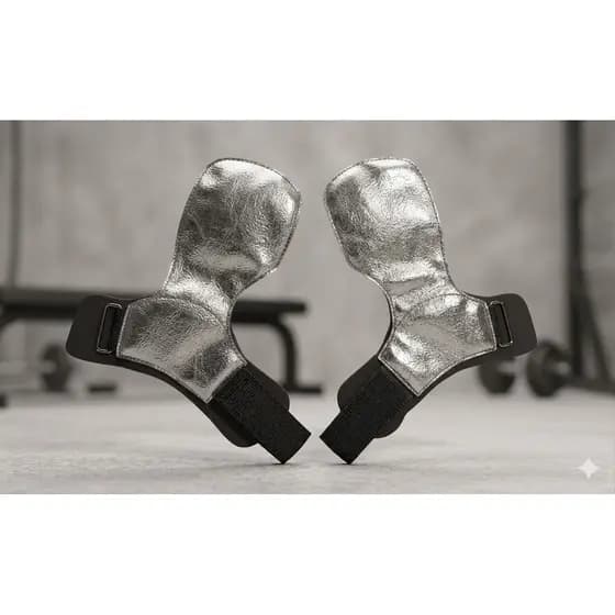 Luva Hand Grip Couro Sintético Para Musculação Crossfit Calistenia
