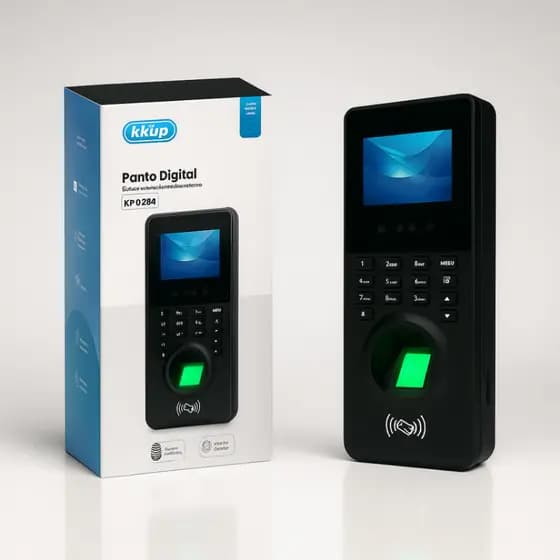 Relógio de Ponto Digital com Reconhecimento Facial e Biometria ,Controle de Acesso e Frequência