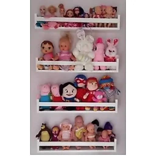 PORTA LIVRO INFANTIL -MDF BRANCO