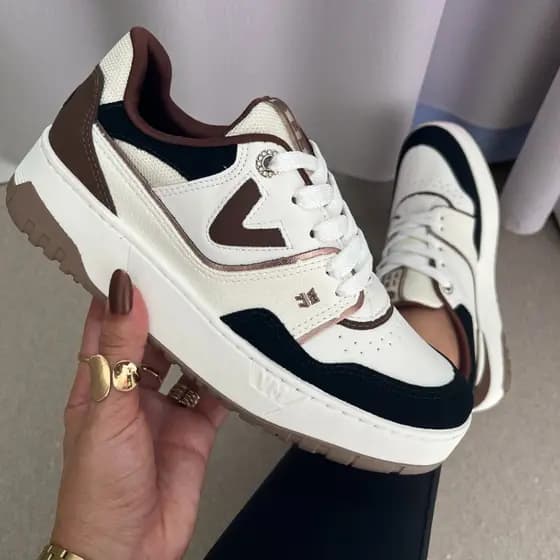 Tênis Via Marte Feminino Original Casual Plataforma Estilo 042