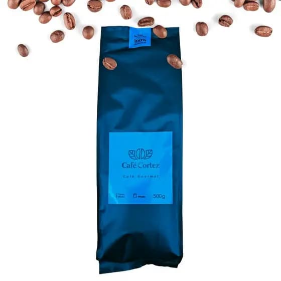 Café Gourmet Pacote 500 gramas moído Café Cortez