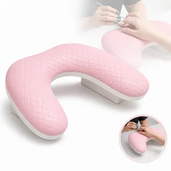 Apoio de Mão Manicure Profissional Ergonômico Nail Designer Unha em Gel