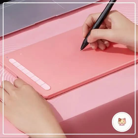 MESA DIGITALIZADORA XP PEN DECO M - ROSA - USADA