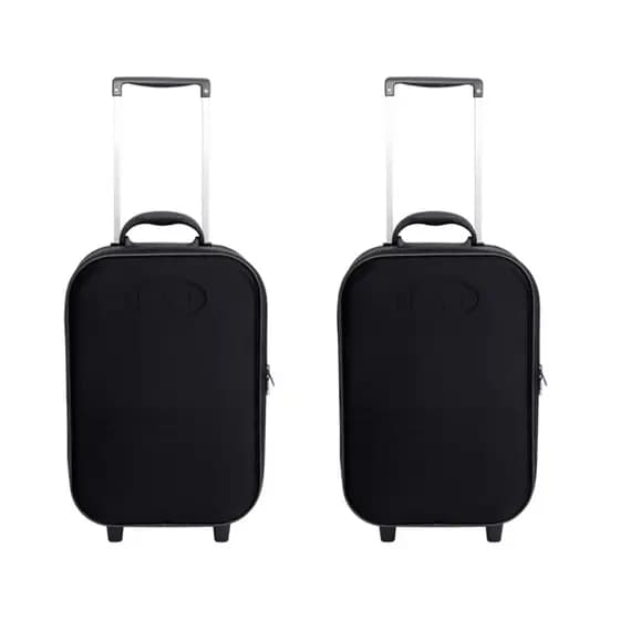 Kit 2 Malas Viagem Bordo Paris Com Rodinhas Medidas Anac - FX1