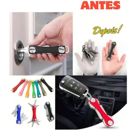 Chaveiro Inteligente - Organizador De Chaves De Casa E Auto