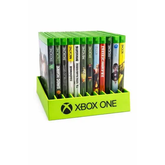 Suporte/Organizador de mídias físicas do XBox One ( mais estreitos) feitos em impressão 3d