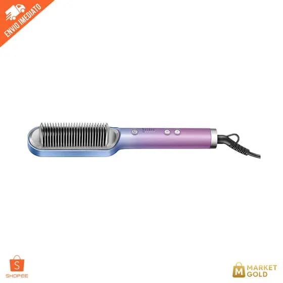 Escova Alisadora Mondial EA-JU-03 Juliette Bivolt 127/220V Alisa Rápido Sem Frizz