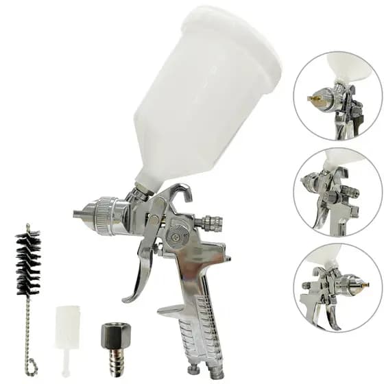 Pistola De Pintura Profissional Bico 1.4 600 Ml Hvlp 827 Premium