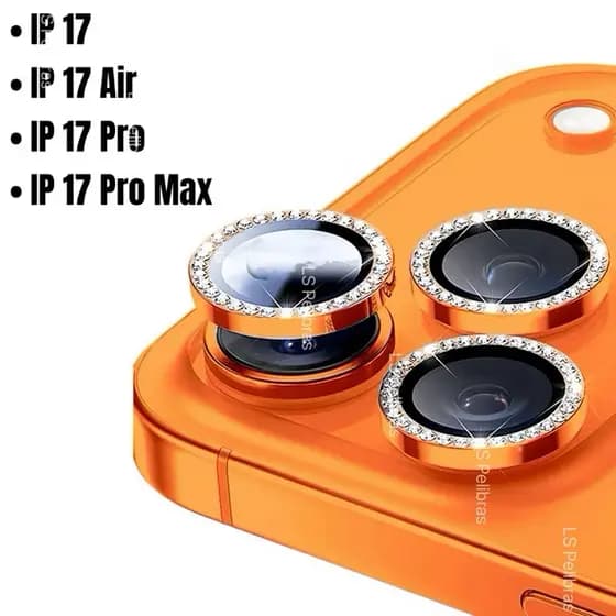 Películas Lente Câmera Brilho brilhante Para iPhone17 Pro Max Air 17Pro 17Promax 17Air 17