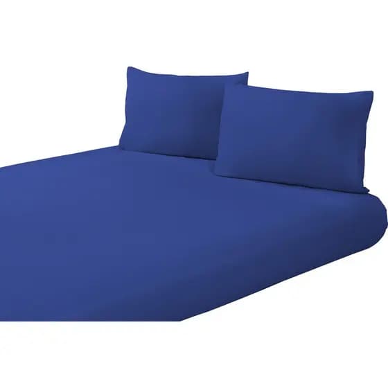 Lençol Amor Casal King Size 01 Peças So Lençol Promoção azul