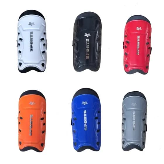 Kit 5 Pares de Caneleira Plástico Adulto para Futebol Triatleta/WA
