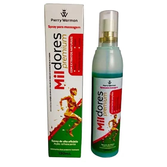 Spray Para Massagem Mil Dores Premium 120ml - Pierry Wermon