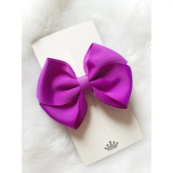 Laços infantis - laço para cabelo - acessórios infantis - Laços com antiderrapante - laço menina - beleza - presilha de cabelo - acessório de cabelo