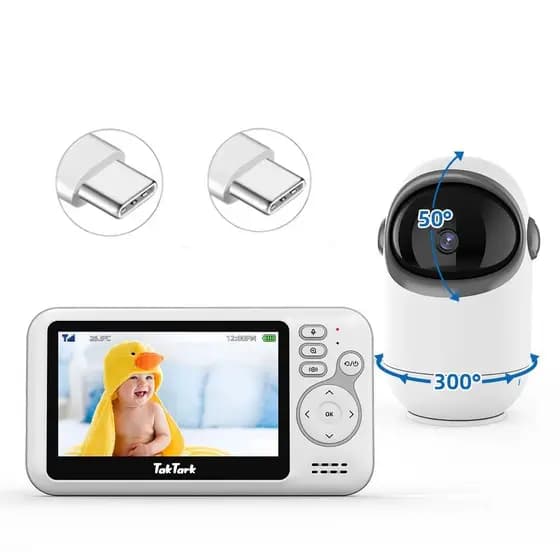 Camera Baba Eletronica Taktark Com Zoom Digital 3x Bm812