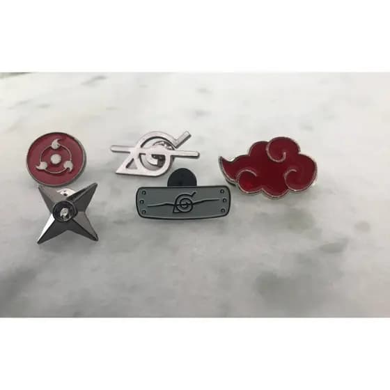 BROCHE ANIME COSPLAY NARUTO - PRONTA ENTREGA Nuvem Akatsuki