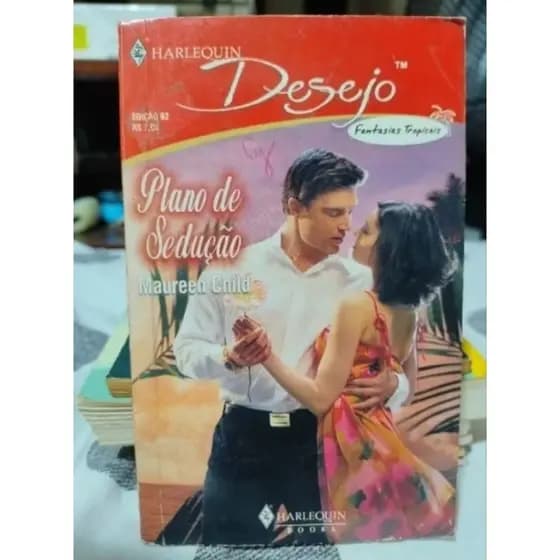 Livro de bolso / Plano de Sedução – Maureen Child Harlequin Desejo 92
