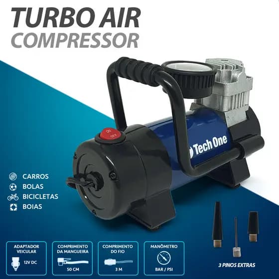 Compressor de Ar Pneu Montana 2004 2005 2006 2007 2008 2009 Calibrador Portátil Elétrico Fácil Uso