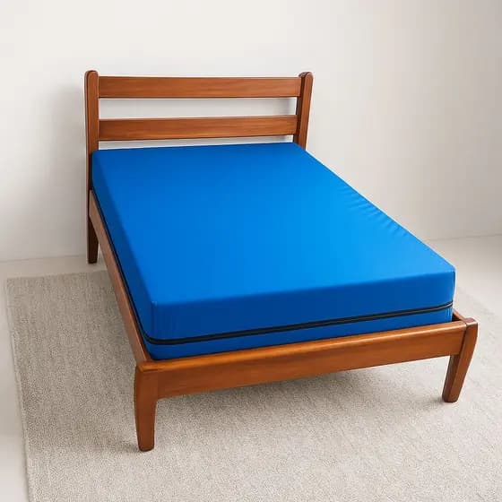 Capa Colchão Casal Queen Size Napa Hospitalar Impermeável C/zíper