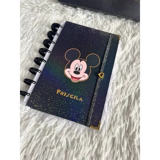 Caderno A5 de Disco Mikey