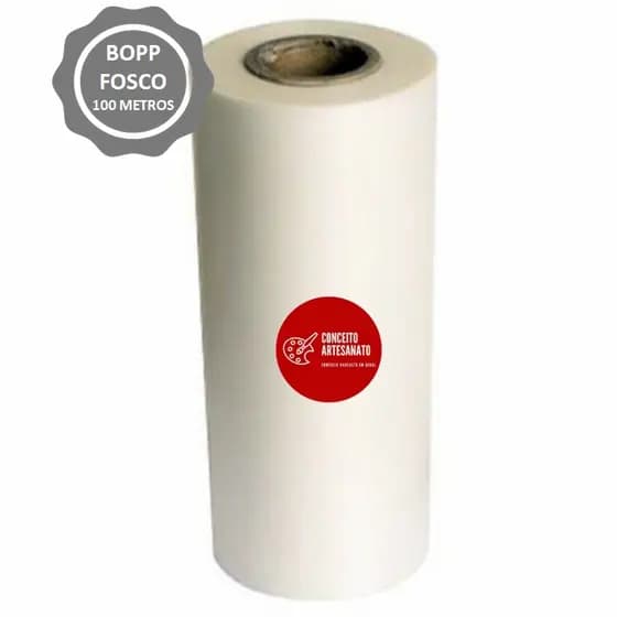 Bopp Fosco - Bobina de 22 cm X 100 Metros - TOP!