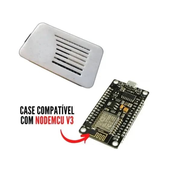 Case Módulo Wi-fi Nodemcu V3 Esp Microcontrolador