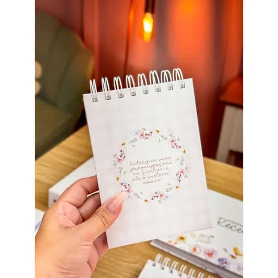 kit 5 Blocos A6 para Anotações ou unitário • Presente personalizado • Papelaria Delicada • Bloco Mimo • ENVIO RÁPIDO