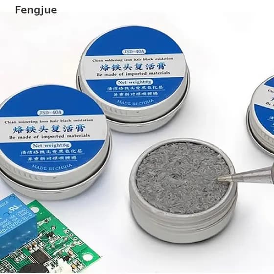 Fengjue Soldering Iron Tip Tinner Activator Tip Cleaner Remover Lead Free 6g BR