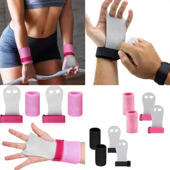 MR Crianças Grip Pads Ginásio Luva Luvas De Treinamento Ginástica Puxar Para Cima Apertos De Mão