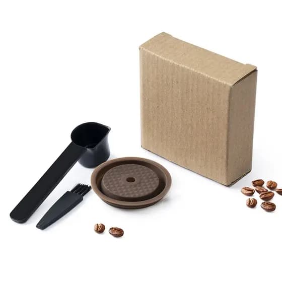 02 Tampas de Silicone para Cápsula Café Reutilizável Nespresso Vertuo