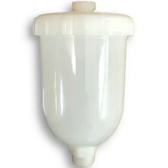 Caneca em Nylon para pistolas de Pintura 250 ML Rosca Fêmea