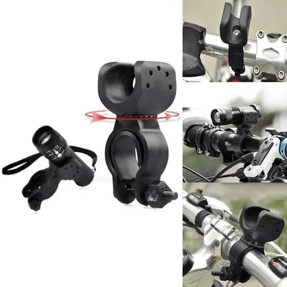 Suporte De Lanternas Para Bicicletas, Bike E Motos
