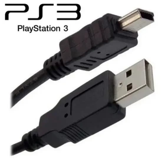 cabo V3 para carregador caixa som PS3 controle Mini USB GPS
