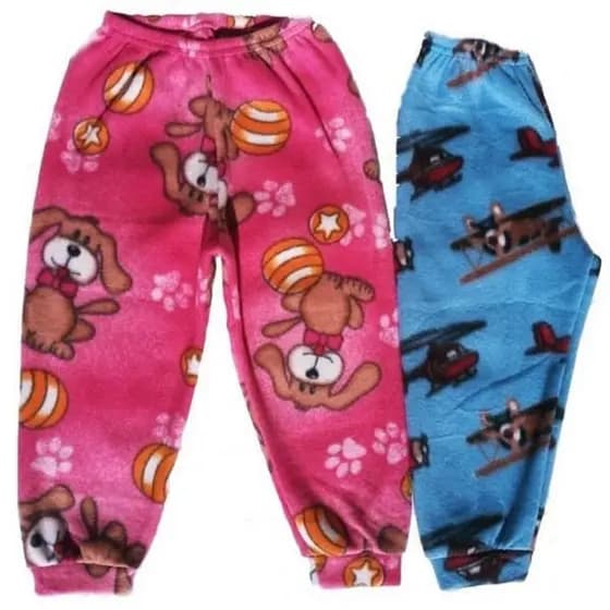 Calça pelúcia infantil Inverno Quentinha