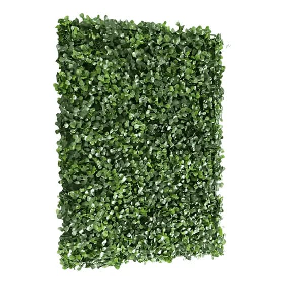 Placa Jardim Vertical Artificial Buchinho 60x40cm Folhagem Realista