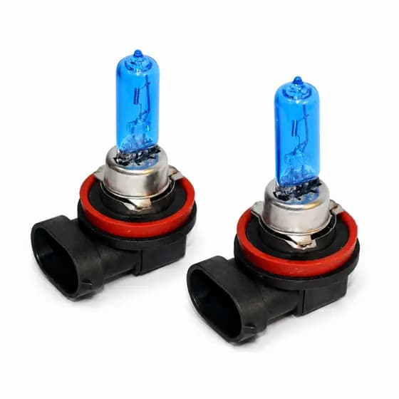 Par De Lâmpadas Super Branca HB3 8500k 12v 55w - Efeito Xênon Azul