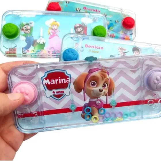 Kit 21 aquaplay personalizado Frente e Verso Lembrancinhas aniversário