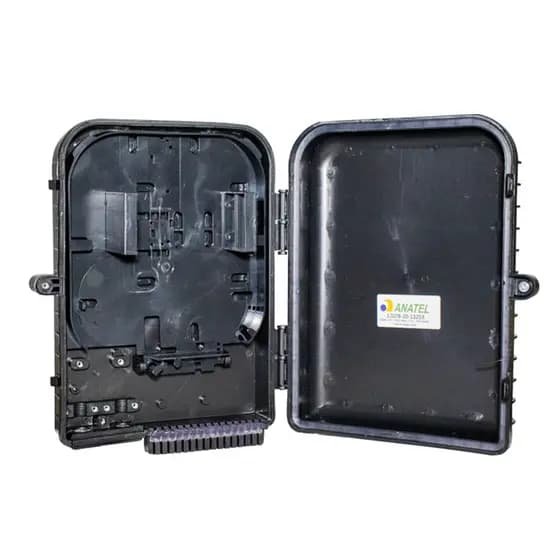 Cto 16 Fo Caixa Terminação Óptica Splitter Box - 10 Pç