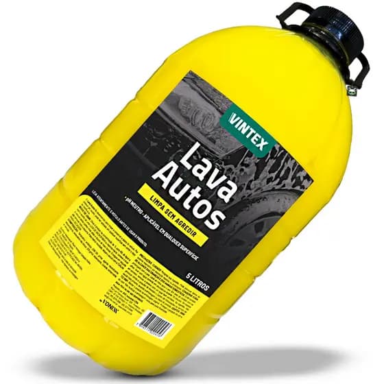 Shampoo Automotivo Lava Autos Concentrado 5L Vintex