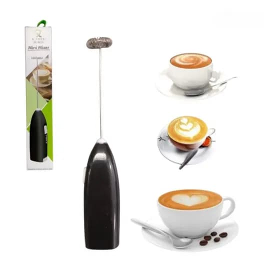 Mini Misturador Batedor Mixer Elétrico Para Claras de Ovos Leite Café
