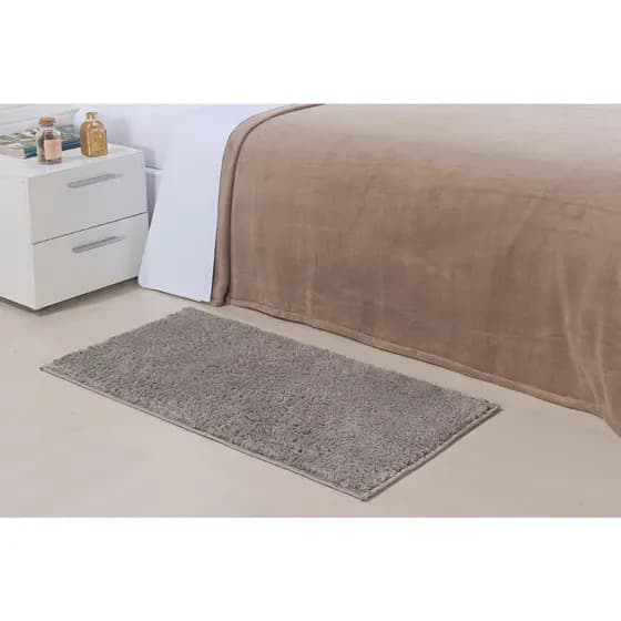 Tapete Beira de Cama Para Quarto Classic 0,50x1,00m Toque Super Macio Várias Cores