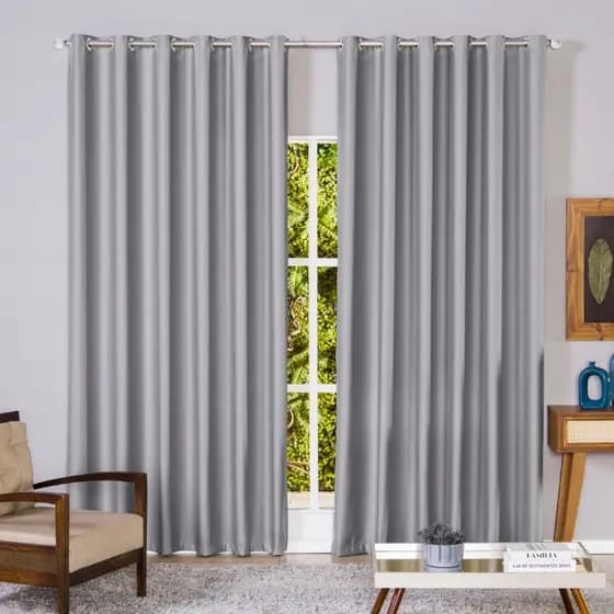 Cortina Blackout Em Tecido 3,00m x 2,70m Corta Luz Sala Quarto Blacaute